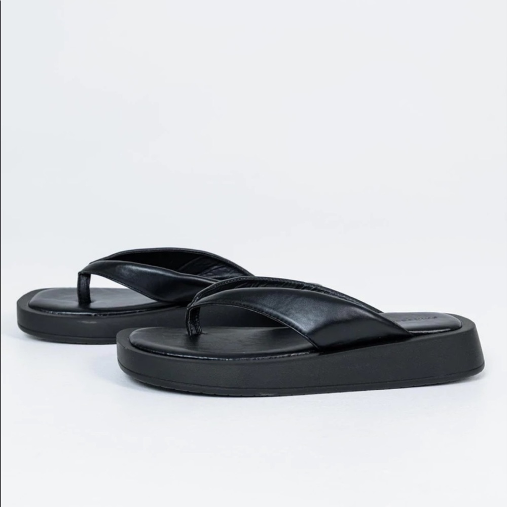 Princess Polly Halsey Sandals black